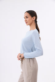 PULL LEGER FEMME MIRAGE BABY BLUE